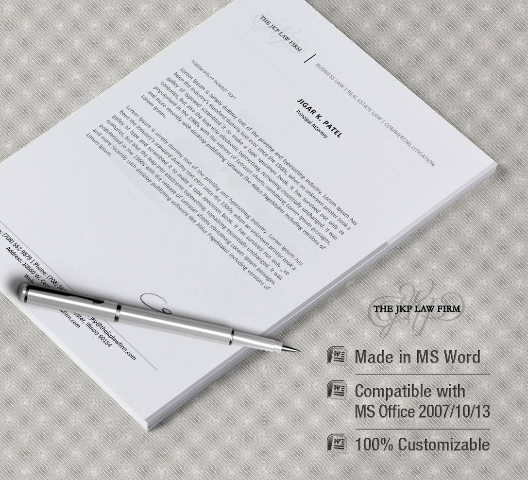 Diseño de Membrete por Creative Chamber para este proyecto | Diseño #3075234