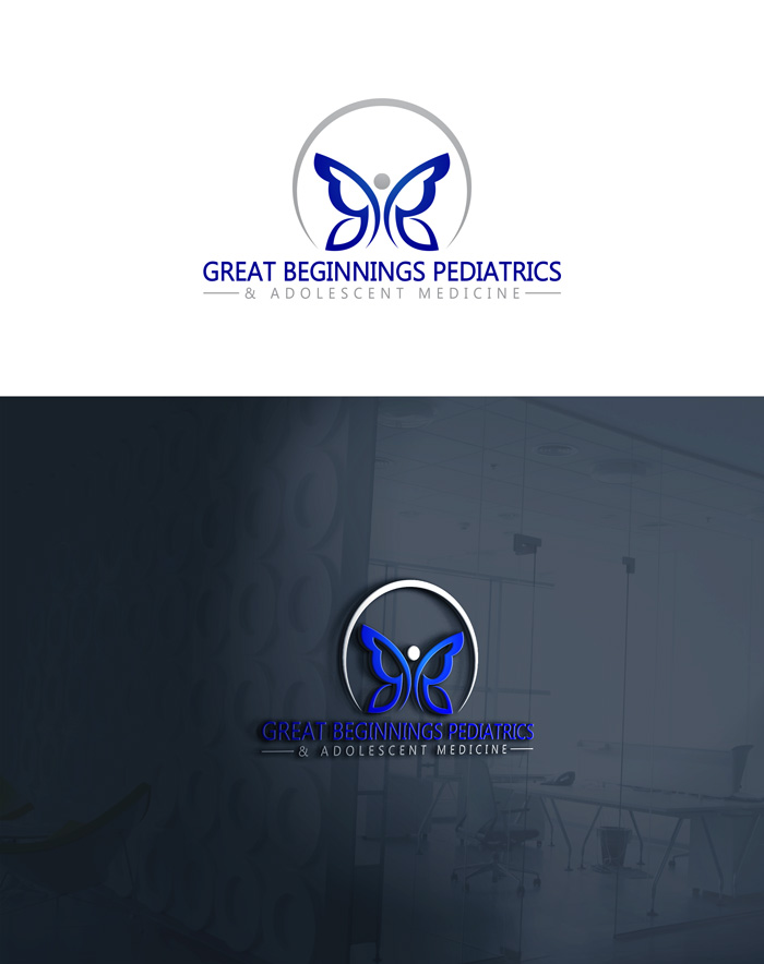Logo Design by victor2 for Great Beginnings Pediatrics & Adolescent Medicine, APMC | Design: #24618468