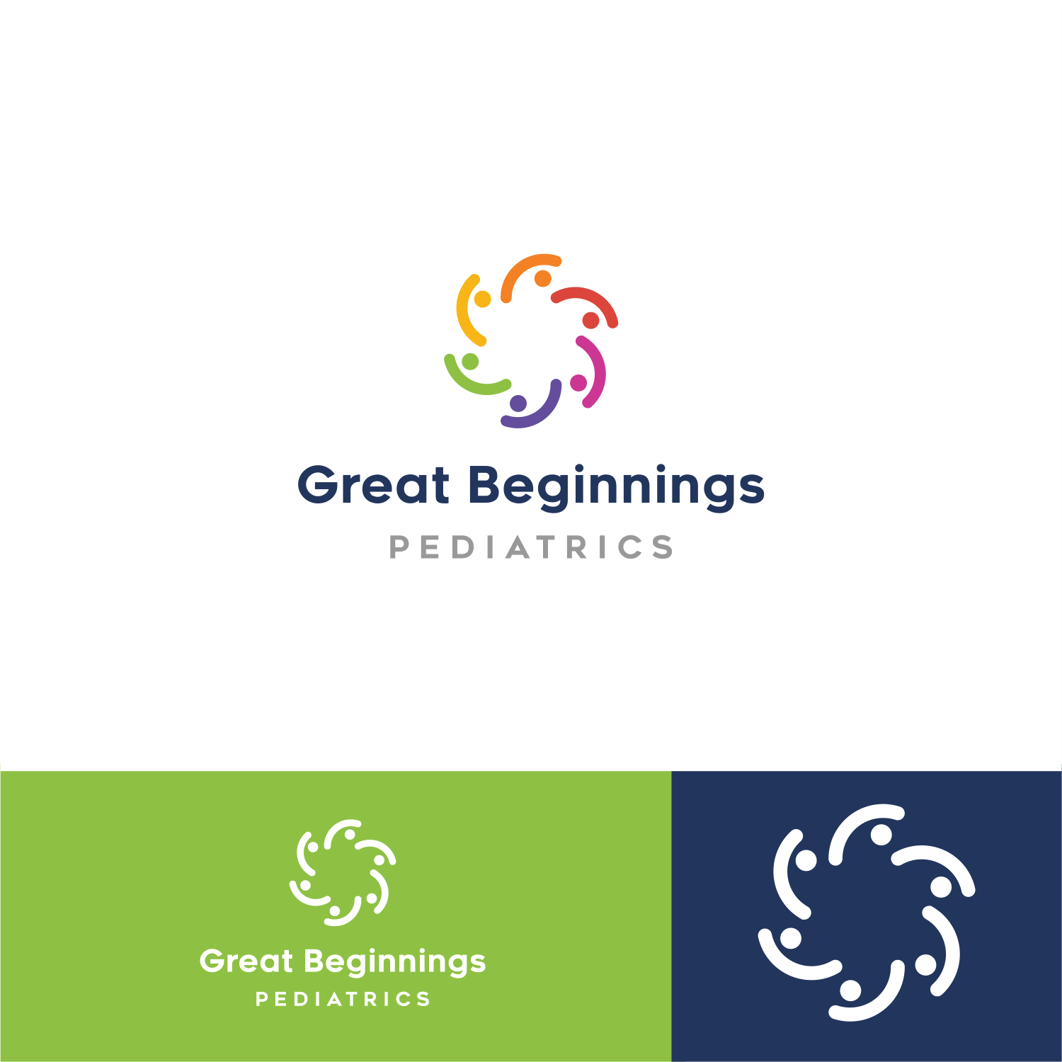 Diseño de Logo por ThiagoB para Great Beginnings Pediatrics & Adolescent Medicine, APMC | Diseño #24605749