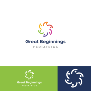 Logo Design by ThiagoB for Great Beginnings Pediatrics & Adolescent Medicine, APMC | Design: #24605749
