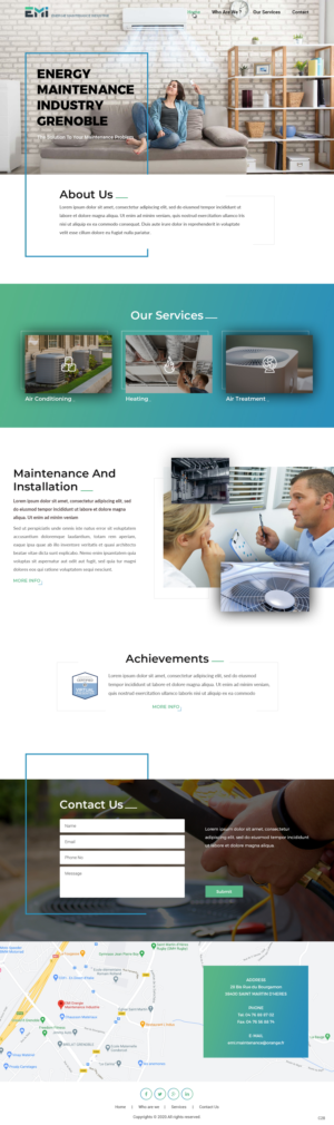 Web Design by pb for this project | Design: #25446019
