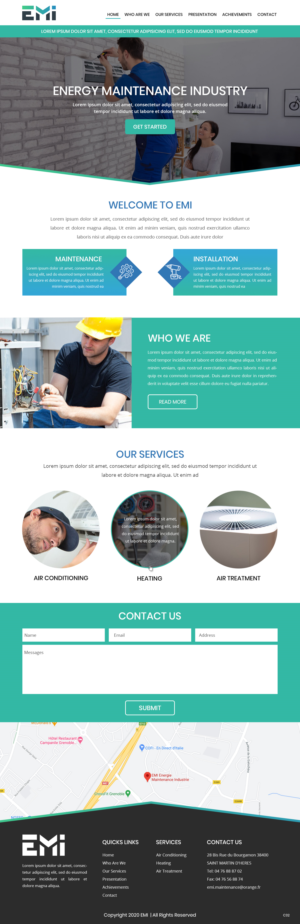 Web Design by pb for this project | Design: #25446026