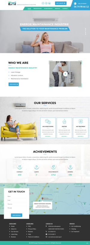 Web Design by pb for this project | Design: #25446038