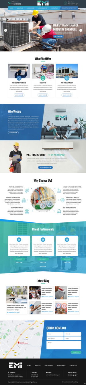 Web Design by pb for this project | Design: #25446061