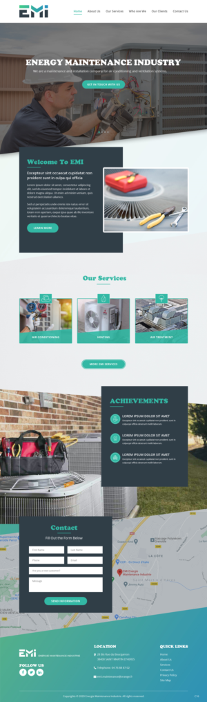 Web Design par pb pour ce projet | Design #25453386