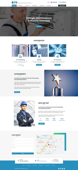 Web Design par Ved Web Services pour ce projet | Design #25453217
