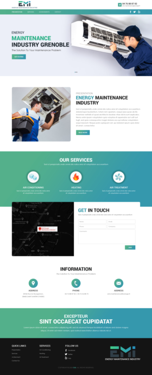 Web Design par sai.designer87 pour ce projet | Design #25446645