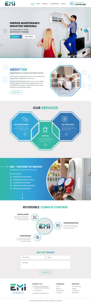 Web Design by Shijo John for this project | Design: #25473435