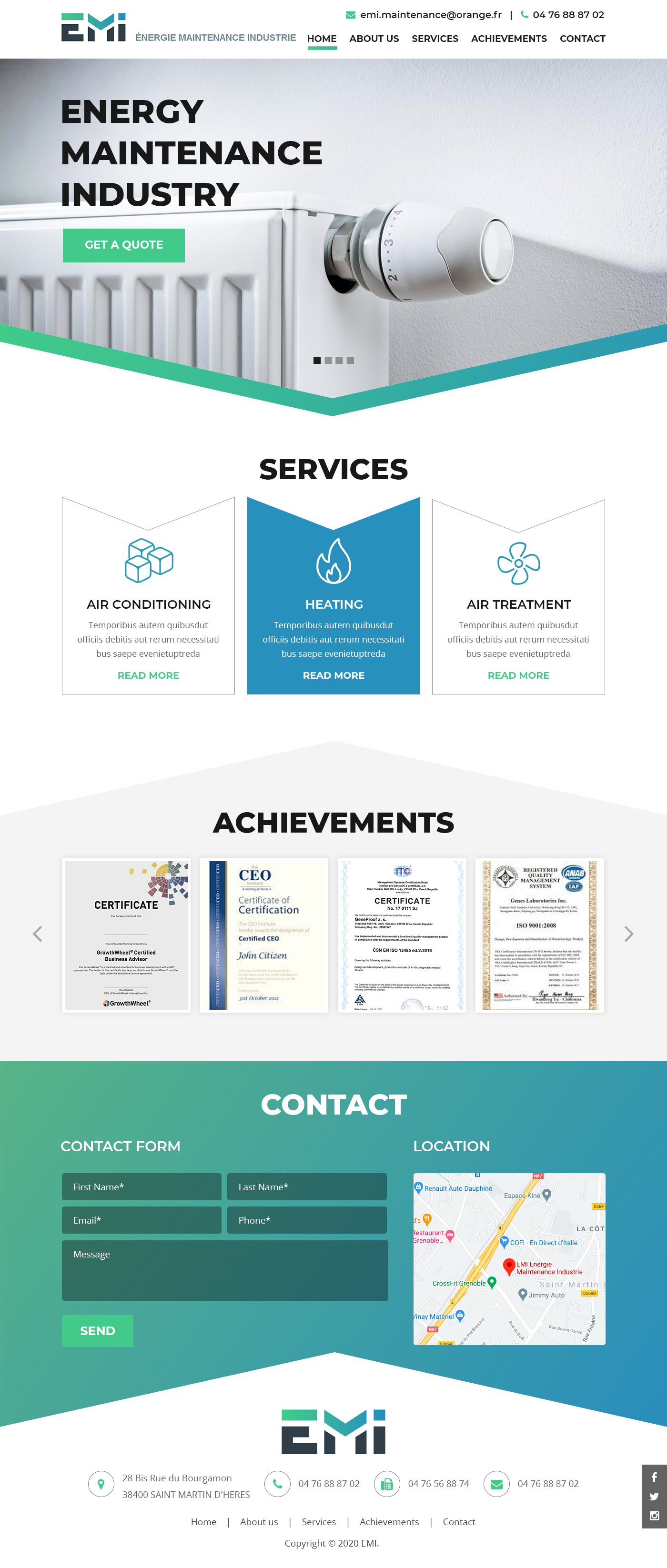 Web Design by Starlyn DS for this project | Design #25454048
