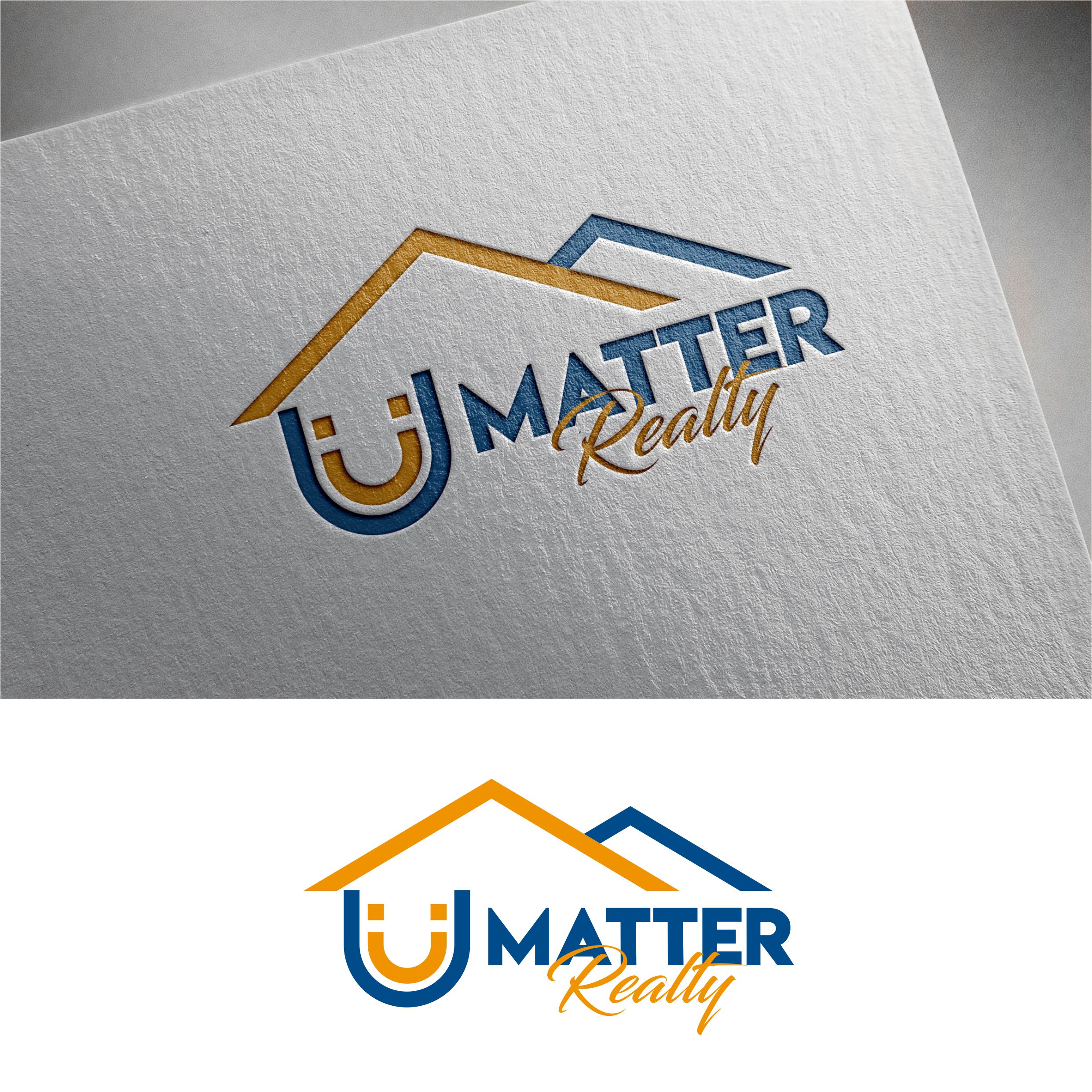 Logo-Design von Jeferson HP für U Matter Realty | Design #24608243