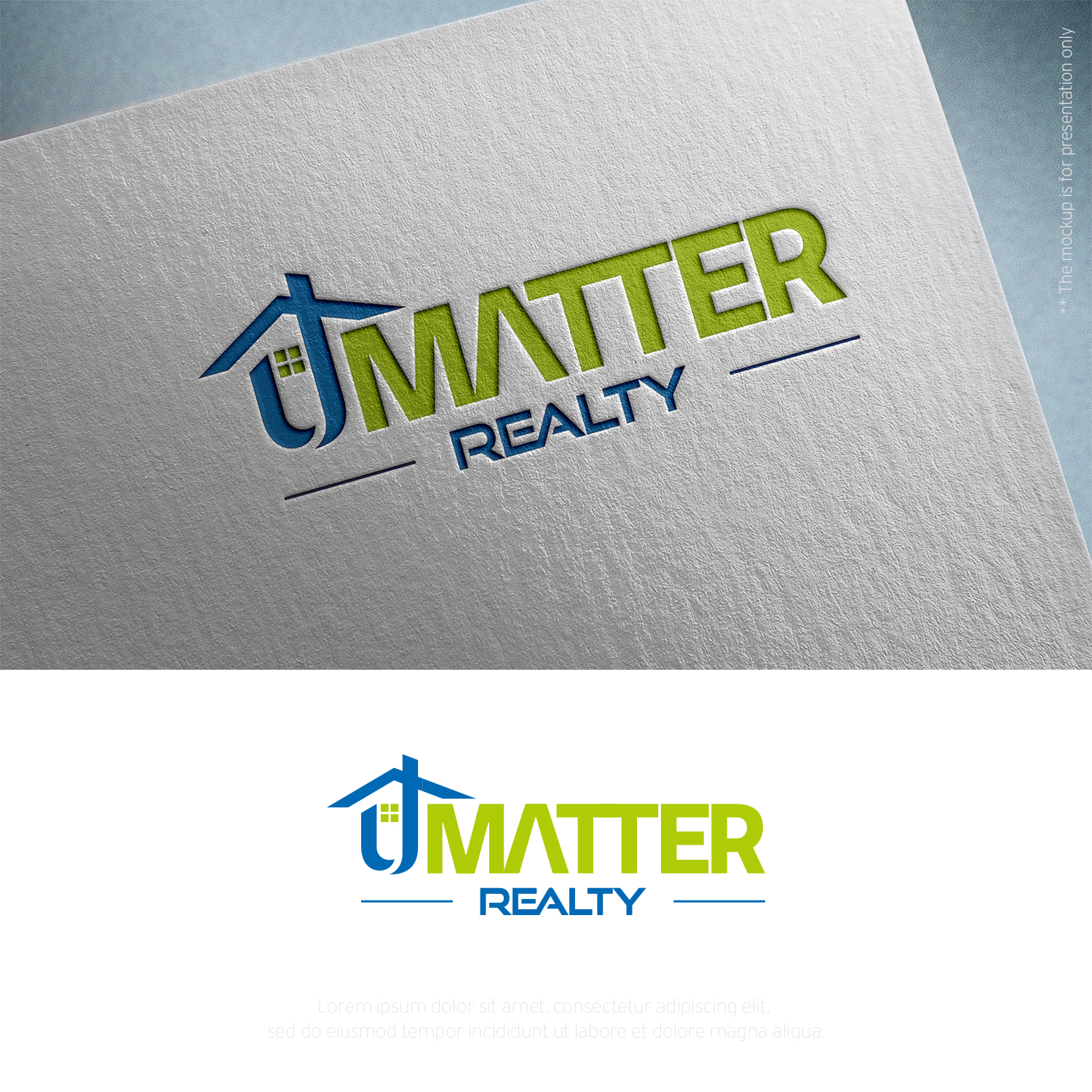Design de Logo par designbysy pour U Matter Realty | Design #24603004