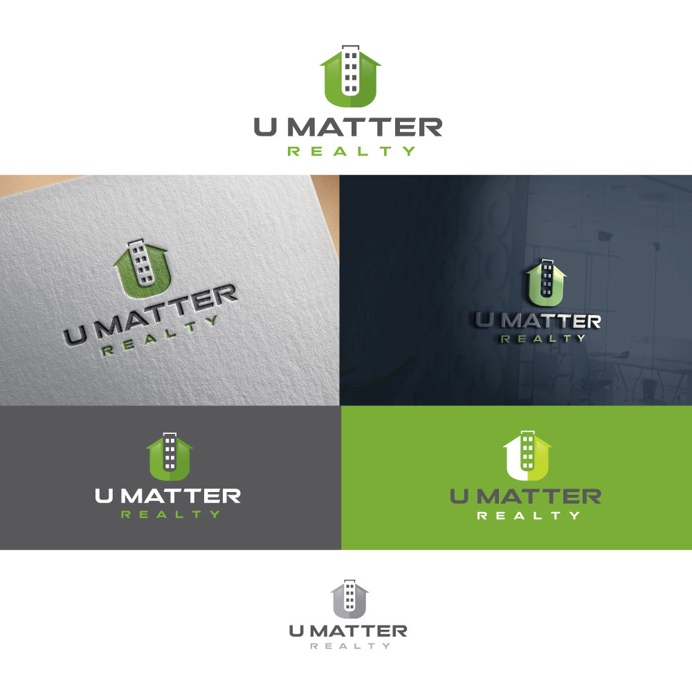 Logo-Design von CreativeFlows 2 für U Matter Realty | Design #24602879