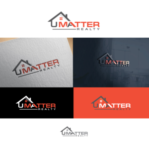 Logo Design by CreativeFlows 2 for U Matter Realty | Design: #24602948