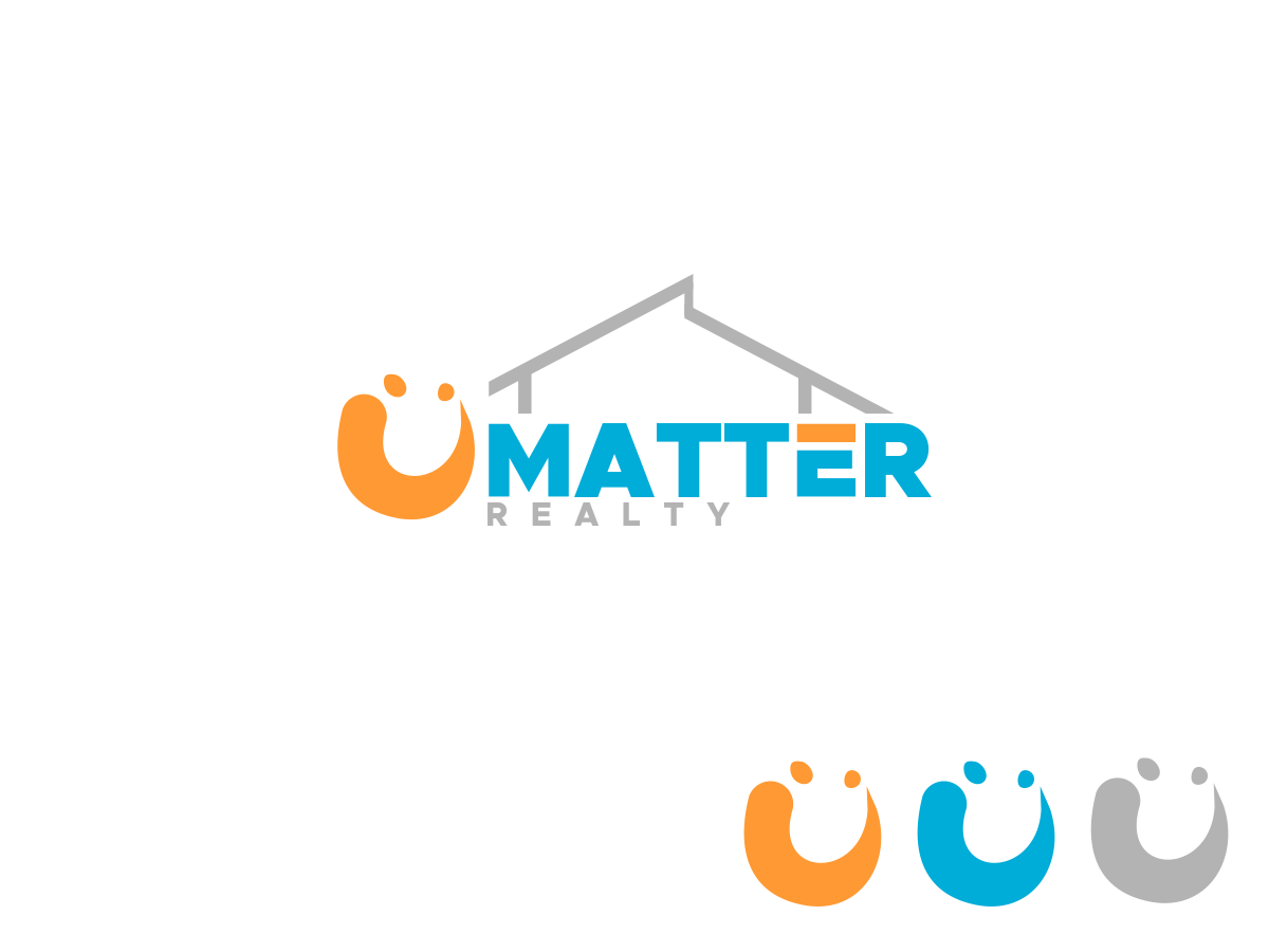 Logo Design by Kornelius - Lahalah for U Matter Realty | Design #24601955