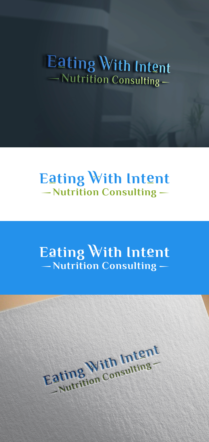 Diseño de Logo por aqilazhifara para Eating with Intent, LLC | Diseño #24606476