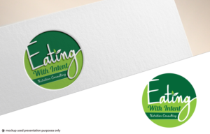 Logo-Design von Rubia@ für Eating with Intent, LLC | Design: #24610232