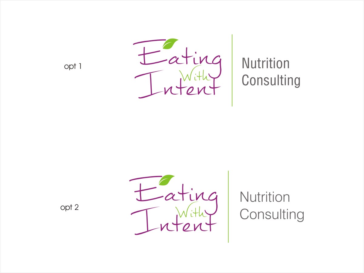 Logo Design by jssaan for Eating with Intent, LLC | Design #24618127
