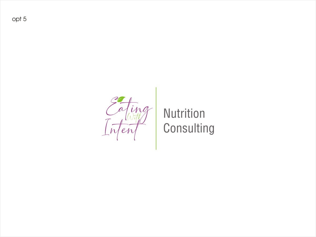 Logo Design by cjssan for Eating with Intent, LLC | Design #24620422