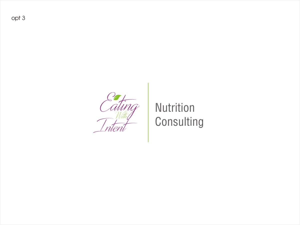 Logo Design by jssaan for Eating with Intent, LLC | Design #24620424