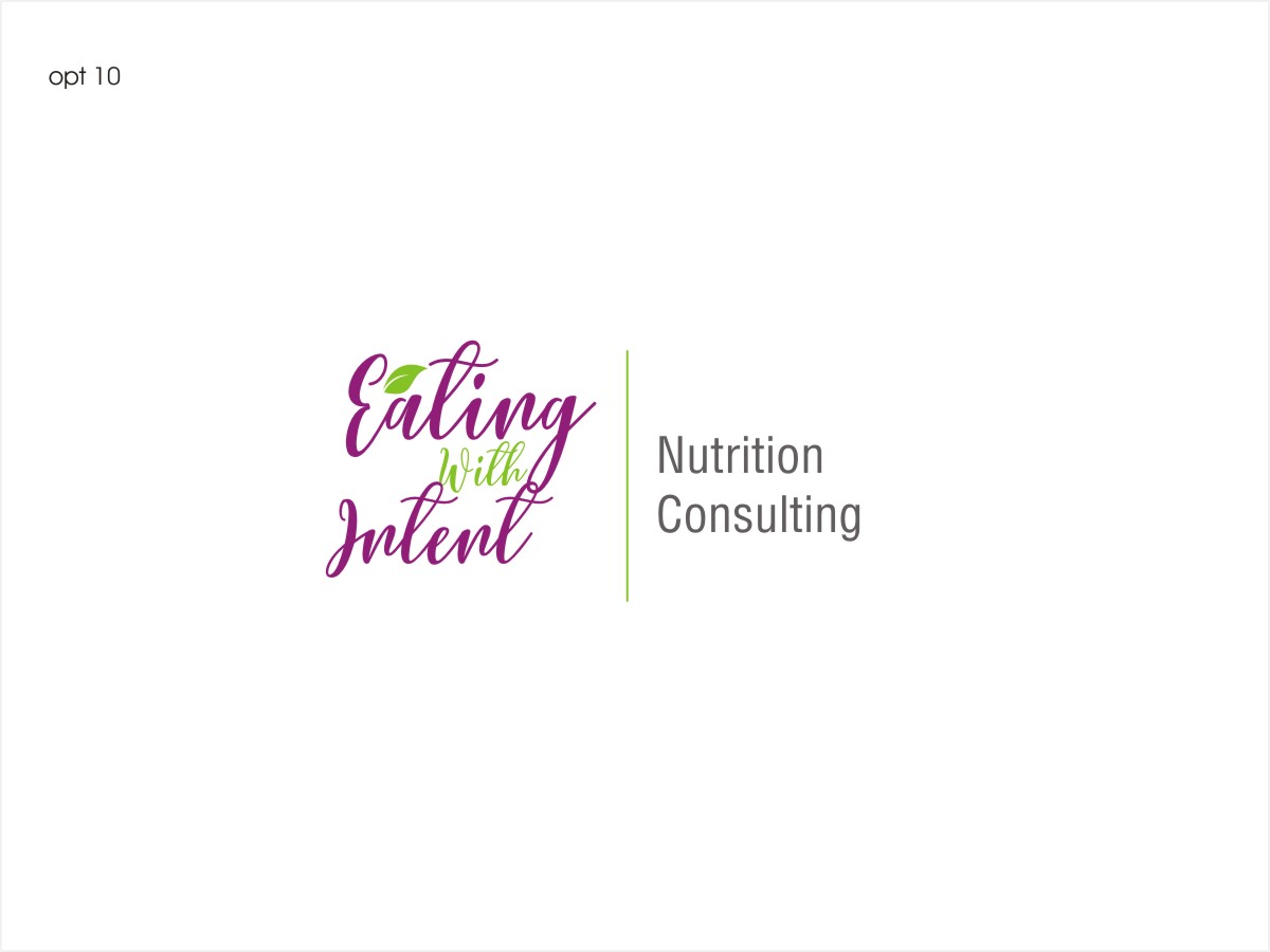 Logo Design by jssaan for Eating with Intent, LLC | Design #24621480