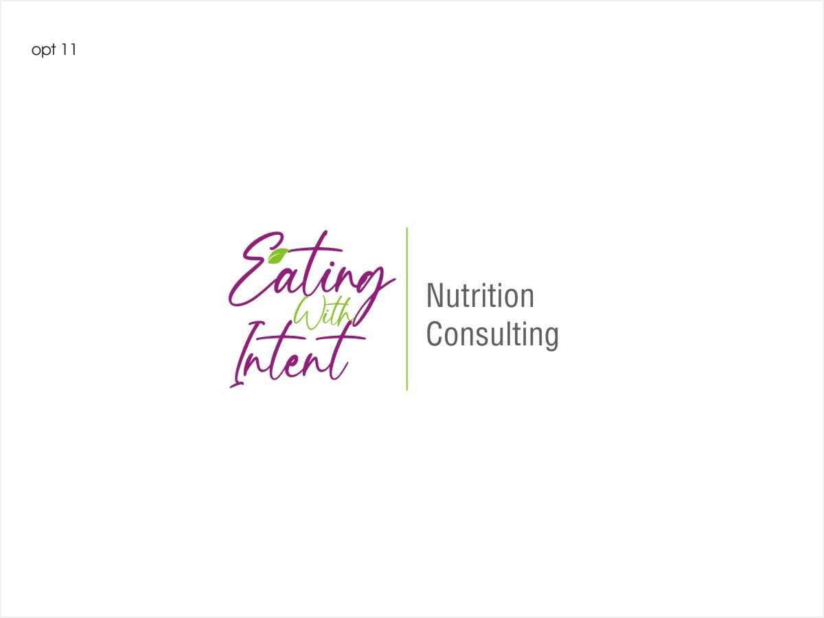 Logo Design by jssaan for Eating with Intent, LLC | Design #24621549