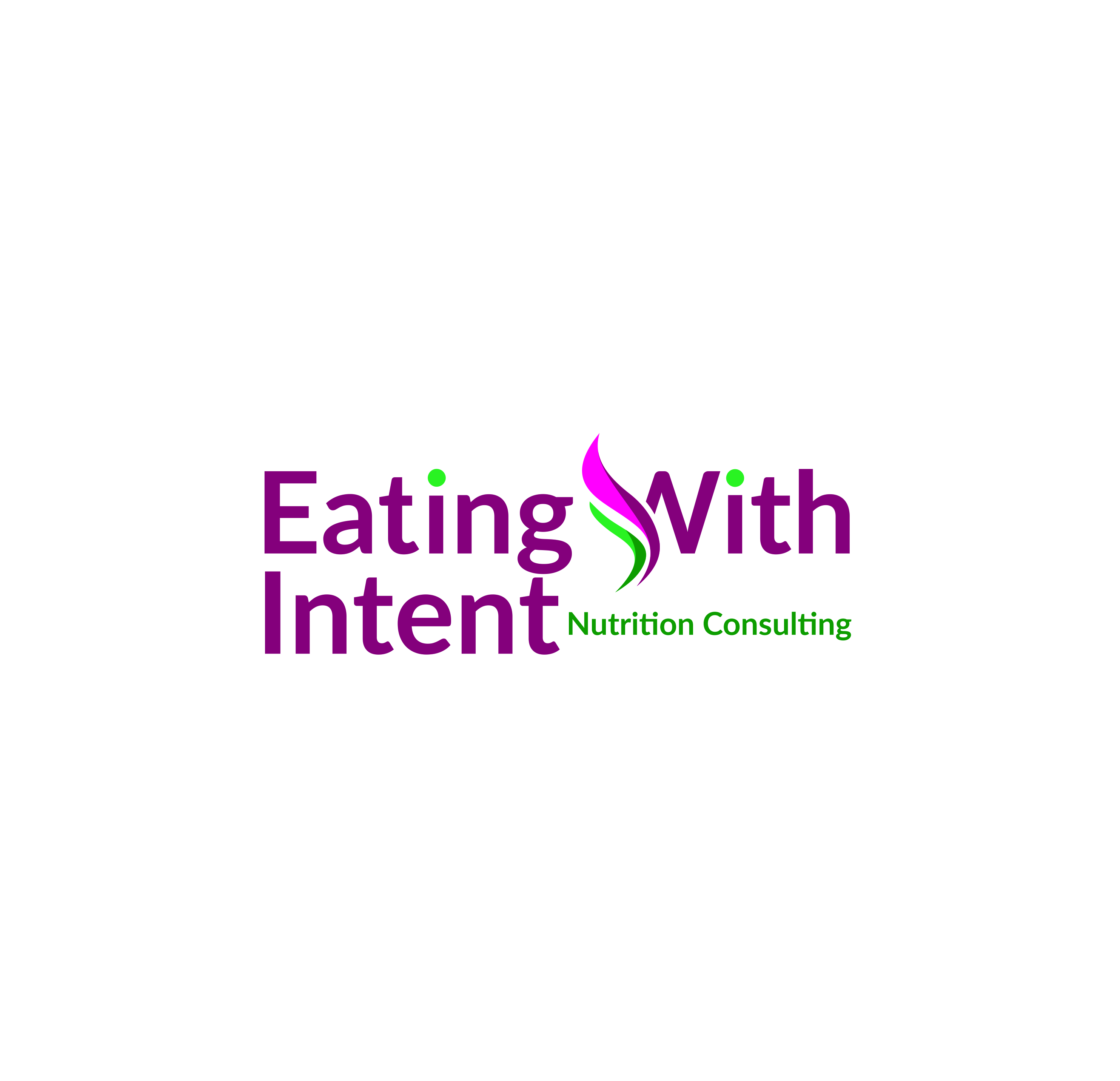 Logo Design by dorna 2 for Eating with Intent, LLC | Design #24614454
