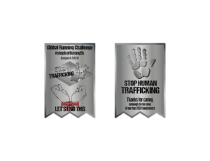 Stop Trafficking 5k premium RACE MEDAL | Diseño Gráfico por Lezette_G