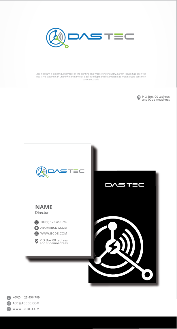 Logo Design by graphicevolution for DAS TEC | Design #24606765