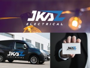 J KAZ Electrical | Logo Design by Fajr.