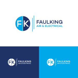 FAULKING / FK / FAULKING air & electrical | Diseño de Logo por R Graphic