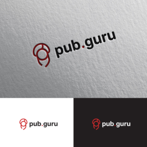 pub.guru (maybe tagline: effortless all-in-one order and delivery management designed BY publicans, FOR publicans | Logo Design by Rii
