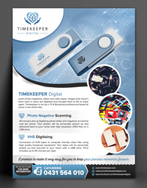 Flyer for photo scanning business | Flyer Design by SAI DESIGNS