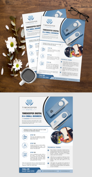 Flyer for photo scanning business | Diseño de Flyer por ZeneFashions