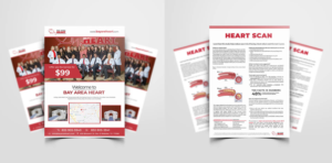 Diseño de Flyer por Gexton para Bay Area Heart | Diseño: #24613522