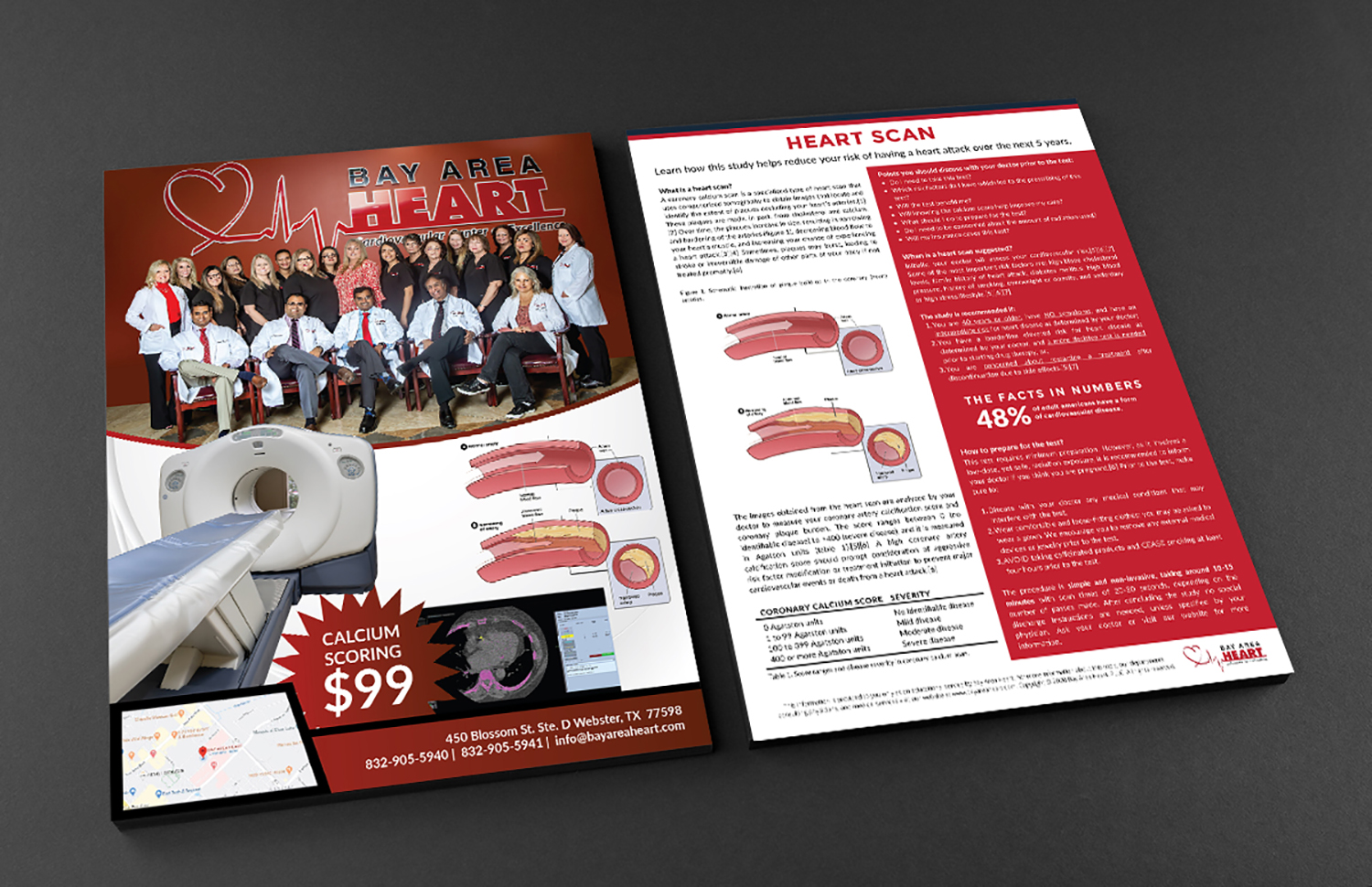 Flyer Design by Deziners Zone for Bay Area Heart | Design #24613505