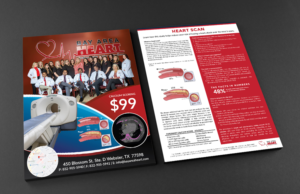 Flyer Design by Deziners Zone for Bay Area Heart | Design: #24613506