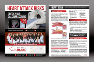 Flyer-Design von rkailas für Bay Area Heart | Design #24612730