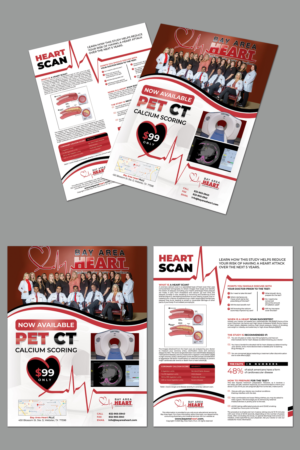 Flyer-Design von BLUE WINGS für Bay Area Heart | Design #24610249