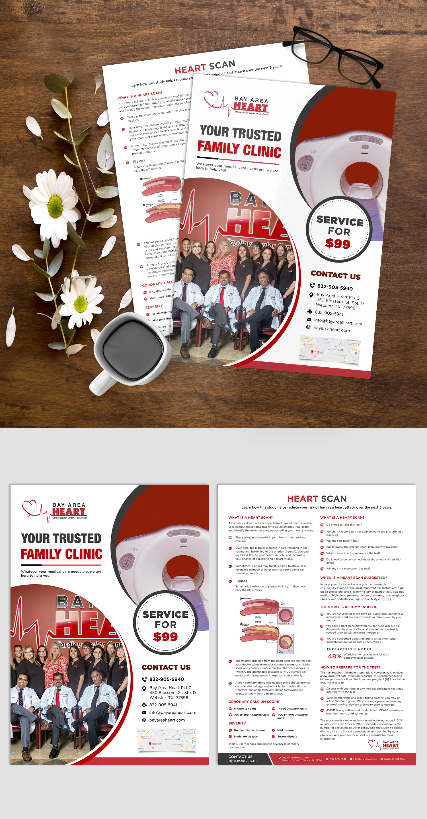 Design de Flyer par ZeneFashions pour Bay Area Heart | Design #24614085