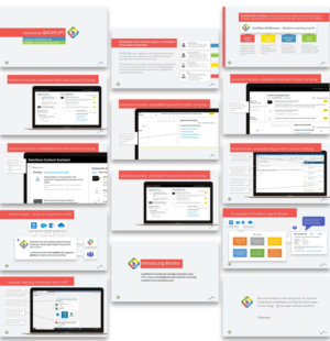 PowerPoint Design by megauntouch for Purple Koru | Design #24618338