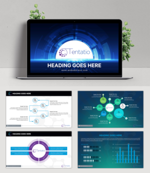 PowerPoint Corporate Template for Healthcare AI Technology Company | PowerPoint Design by SAI DESIGNS