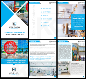 Catalogue Design by Best Design Hub for Kelemen Company  | Design: #24648063