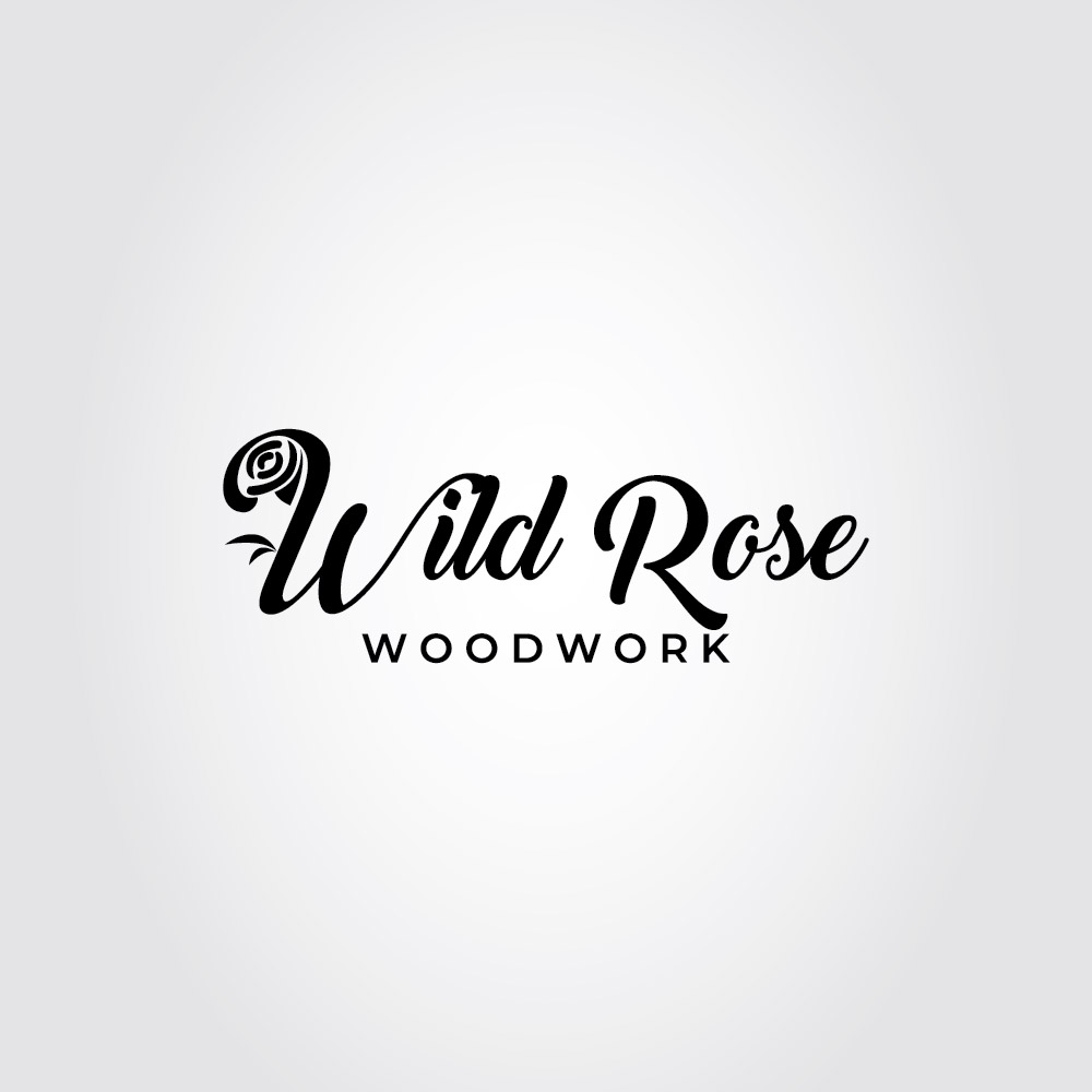 Logo Design by jhunzkie24 for Wild Rose Woodwork, LLC | Design #24615774