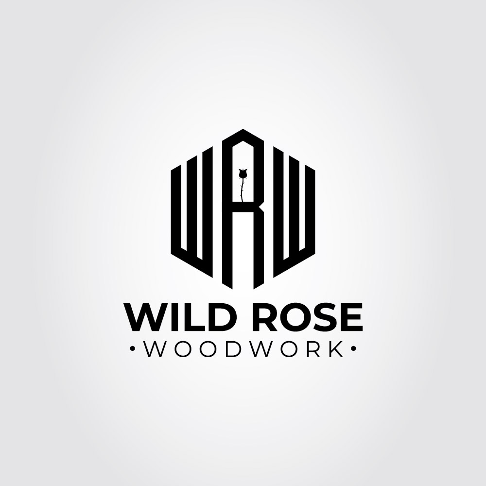 Logo Design by jhunzkie24 for Wild Rose Woodwork, LLC | Design #24615894