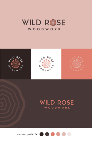 Wild Rose Woodwork | Logo Design by Birdcage