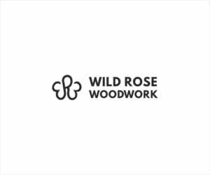 Logo Design by Logocraft for Wild Rose Woodwork, LLC | Design: #24616604