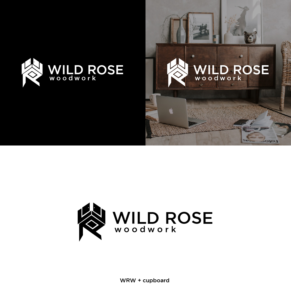 Logo-Design von alitjuara für Wild Rose Woodwork, LLC | Design #24627952