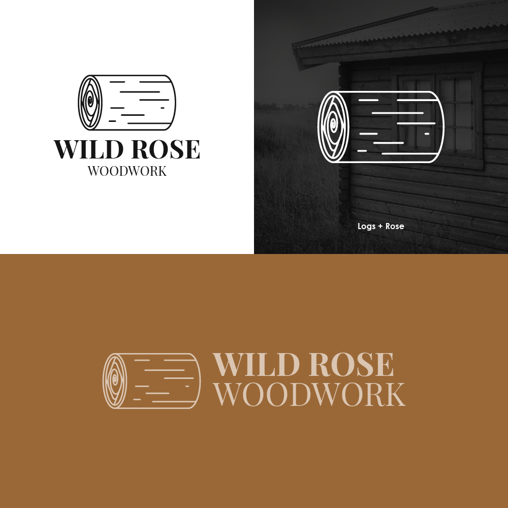 Logo Design by alitjuara for Wild Rose Woodwork, LLC | Design #24627957