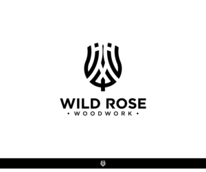 Logo Design by NineOwl for Wild Rose Woodwork, LLC | Design: #24615048