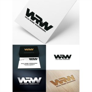 Logo Design by vintana for Wild Rose Woodwork, LLC | Design: #24616204
